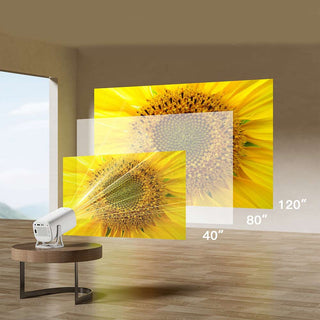 Proiettore Android WiFi 1080p Full HD rotante 180° con USB HDMI AUX