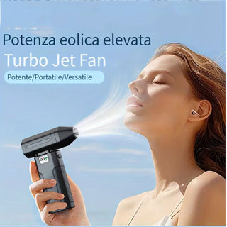 Mini soffiatore ricaricabile con display 5 velocità 1 velocità speed