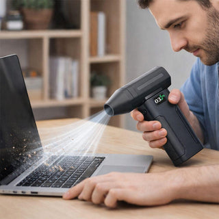 Mini soffiatore ricaricabile con display 5 velocità 1 velocità speed