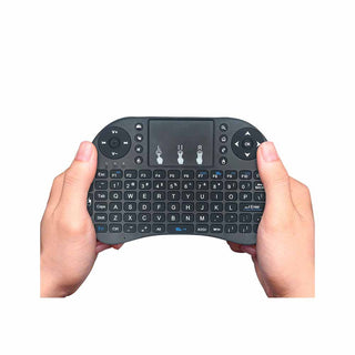 Mini tastiera wireless retroilluminatao x smart tv pad per tablet