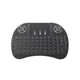 Mini tastiera wireless retroilluminatao x smart tv pad per tablet
