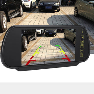 Monitor 7" specchietto retrovisore per auto camper comandi touch