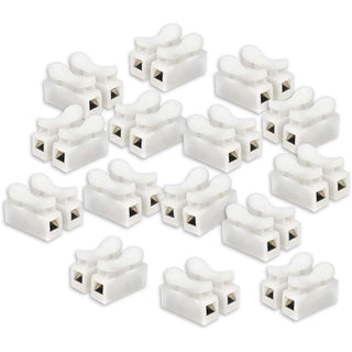 Set 36 morsetti a molla per cavi elettrici ac220v 5a senza saldatura
