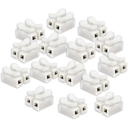 Set 36 morsetti a molla connettori per cavi elettrici collegamento in serie senza saldatura AC220V 5A per cablaggio elettrico