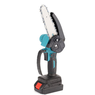 Motosega elettrica con oliatore doppia batteria 48V tagliarami 6"