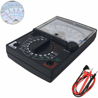 Multimetro analogico mini tester con puntali rilevatori di tensione