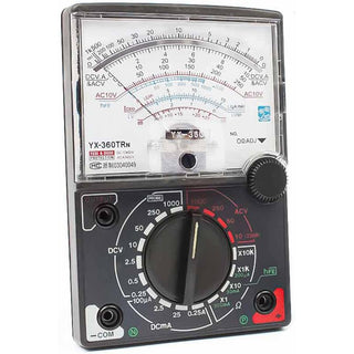 Multimetro analogico mini tester con puntali rilevatori di tensione