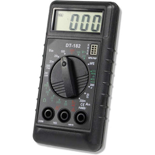 Tester digitale multimetro con cavi e puntali misuratore di tensione