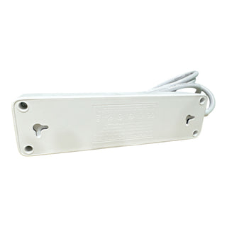 Multipresa Schuko 2 a 5 posti con interruttore ON/OFF USB Type-C 16A