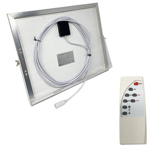 Neon led a pannello solare 80 watt tubo 80 cm IP65 luce 6500k