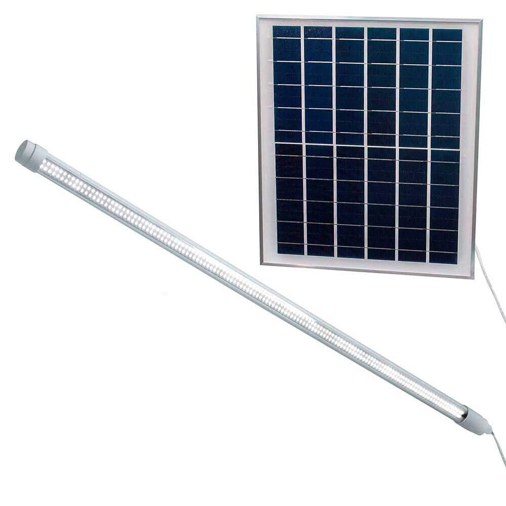 Neon led a pannello solare 80 watt tubo 80 cm IP65 luce 6500k ...