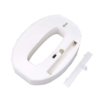 Numero luminoso bianco a LED decorazione per feste luce calda 3000k