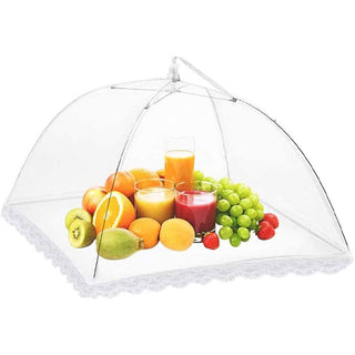 Set di 4 ombrellini coprivivande richiudibile per alimenti Ø 60 cm