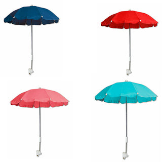 Ombrellino passeggino parasole Ø 70 cm carrozzina protezione UV