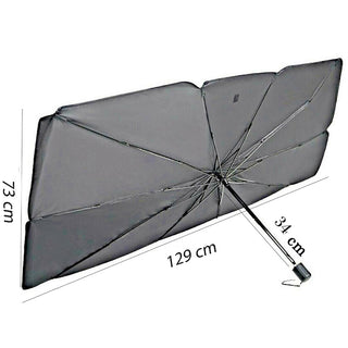 Parasole auto universale 10 stecche ombrello protezione UV