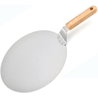 Pala per pizza in acciaio con manico in legno Ø 30,5 cm