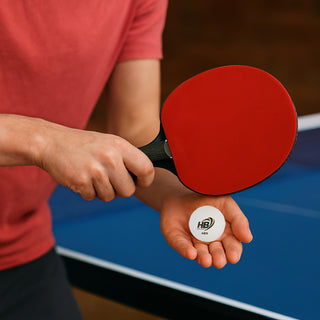 Set di 6 palline da Ping Pong bianche in ABS rigido