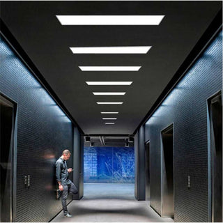 Pannello led da incasso rettanfolare 120x30 cm 40 watt tecnologia CCT