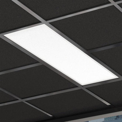 Pannello led da incasso 120x30 cm plafoniera da soffitto 40 watt tre colorazione di luce fredda 6500k calda 3000k naturale 4000k