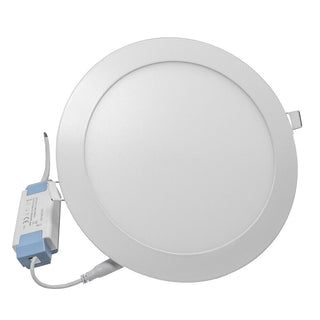 Pannello led incasso rotondo slim 3 6 12 18 20 24 watt tecnologia CCT