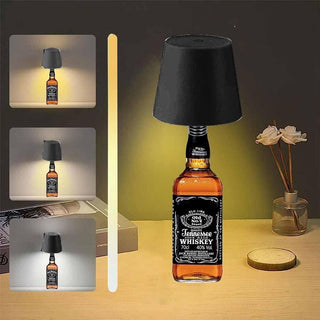 Paralume a led a tappo per bottiglie lampada touch luce ricaricabile