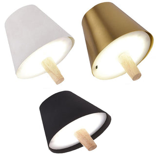 Paralume a led a tappo per bottiglie lampada touch luce ricaricabile