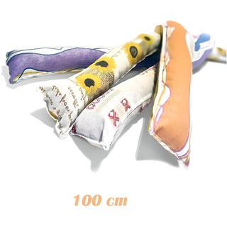 Paraspifferi tessuto 100/140 cm antivento per porte finestre infissi
