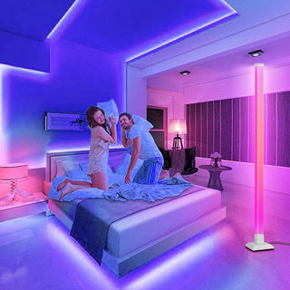 Lampada led piantana RGBIC 150 cm 16 colori con telecomando