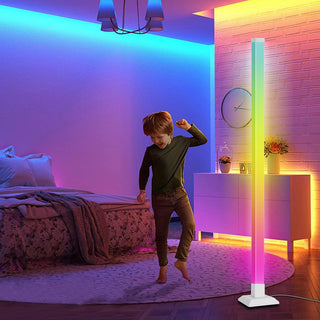 Lampada led piantana RGBIC 150 cm 16 colori con telecomando