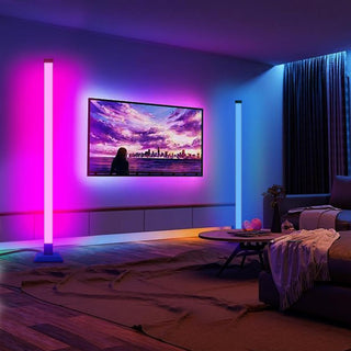 Lampada led piantana RGBIC 150 cm 16 colori con telecomando