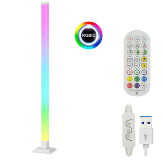 Lampada led piantana RGBIC 150 cm 16 colori con telecomando