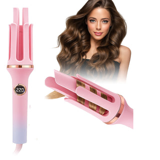 Piastra rotante360° arricciacapelli max 220° ferro per capelli onde