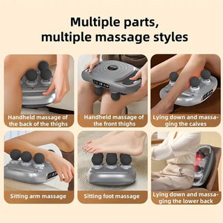 Piastra massaggiatore ricaricabile usb 9 modalità di massaggi