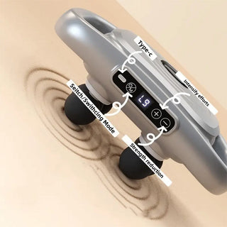 Piastra massaggiatore ricaricabile usb 9 modalità di massaggi