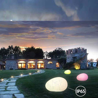 Lampada da giardino a led rgb+4000k a pannello solare luce decorativa
