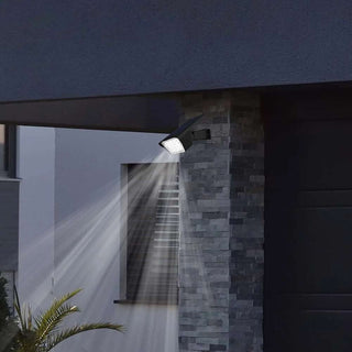 Faretto 7 led picchetto pannello solare crepuscolare 3,5W IP65