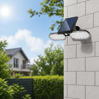 Picchetto ricaricabile con pannello solare sensore movimento 16W IP65