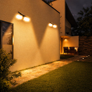 Picchetto ricaricabile con pannello solare sensore movimento 16W IP65
