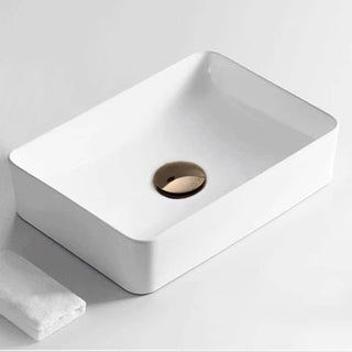 Piletta di scarico bronzo universale 1/4" per lavandino pop-up tappo