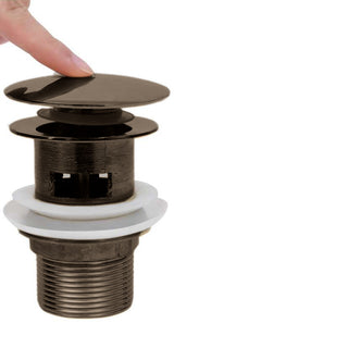 Piletta di scarico bronzo universale 1/4" per lavandino pop-up tappo