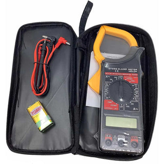 Pinza amperometrica digitale puntali display lcd rilevatore corrente