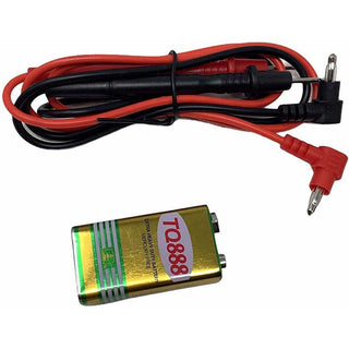 Pinza amperometrica digitale puntali display lcd rilevatore corrente