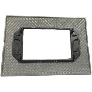 Placchetta silver 3-7 posti compatibile living air cover