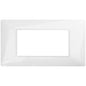 Placchetta per interruttore a 3 4 7 posti bianco cassetta 503 compatibile con matix supporto cover