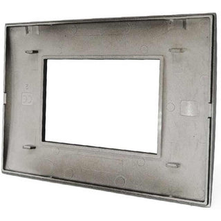 Placchetta 3 4 7 posti nero compatibile con matix