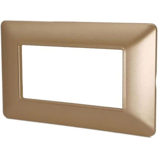 Placchetta 3 4 7 posti sabbia compatibile con matix