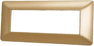 Placchetta 3 4 7 posti sabbia compatibile con matix