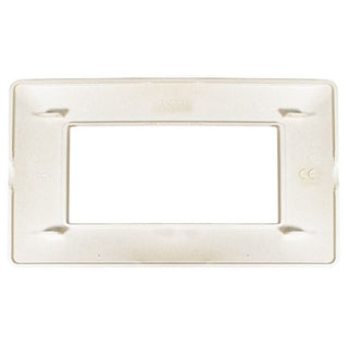 Placchetta 3 4 6 posti champagne compatibile con matix cover