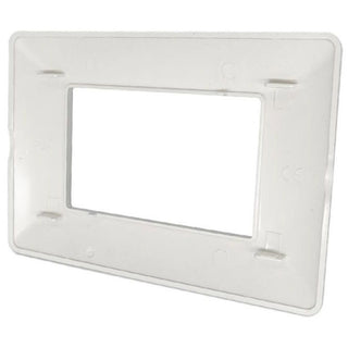 Placchetta3 4 6 posti silver compatibile con matix cover
