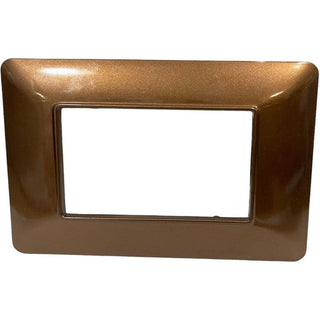 Placchetta3 4 6 posti bronzo compatibile con matix cover